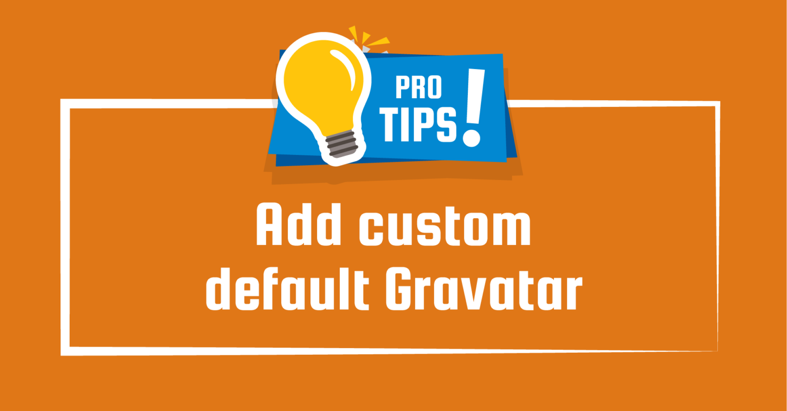 Adding Custom Default Gravatar WP Manage Ninja