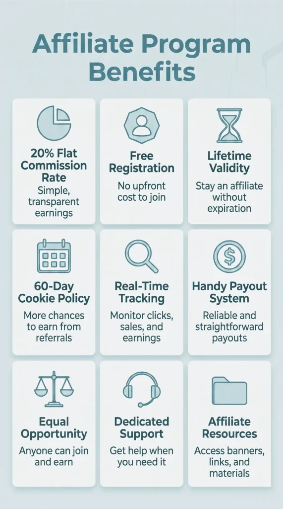 benefits of WPManageNinja Affiliate Program