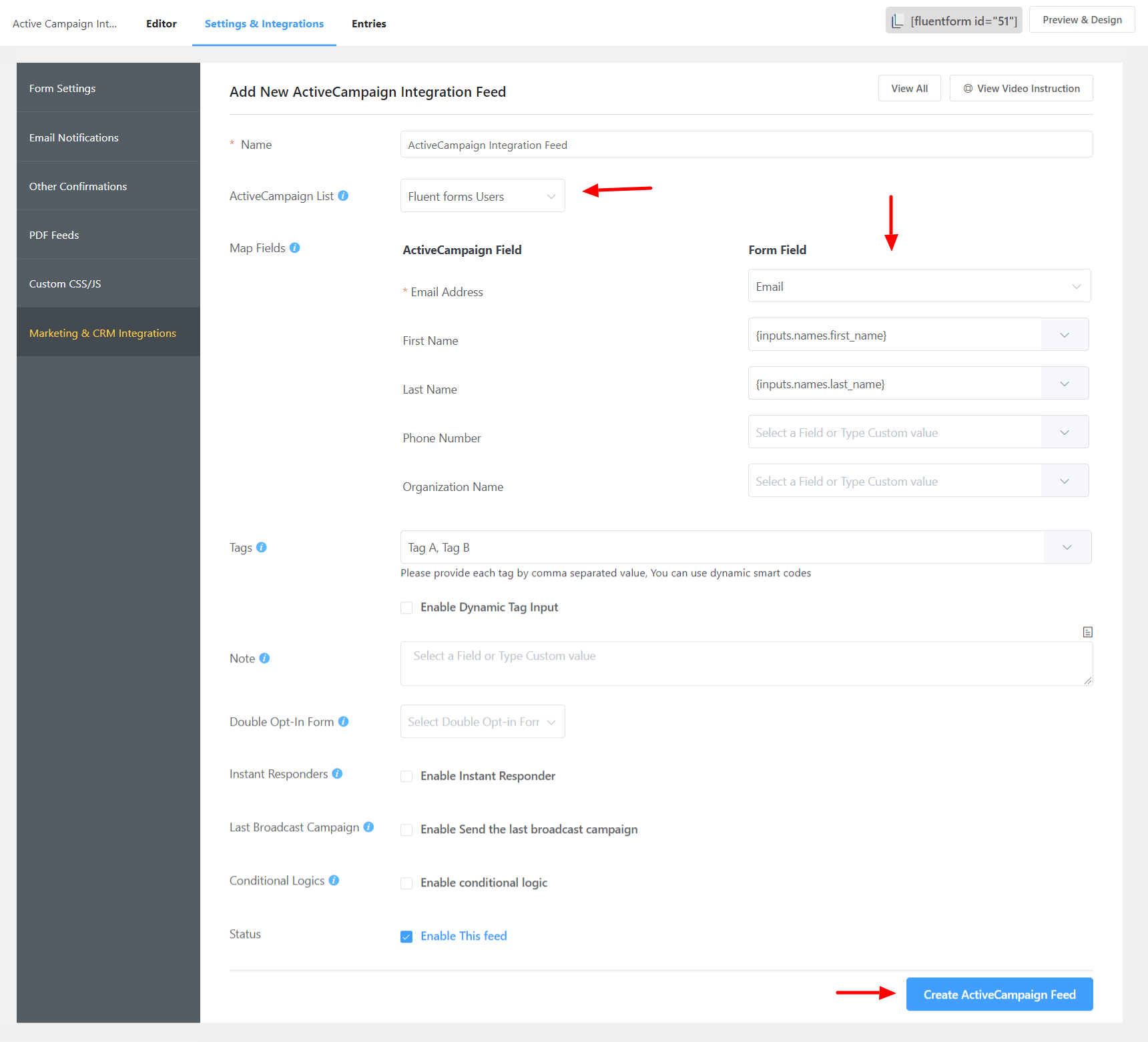 fluent ffmpeg form url