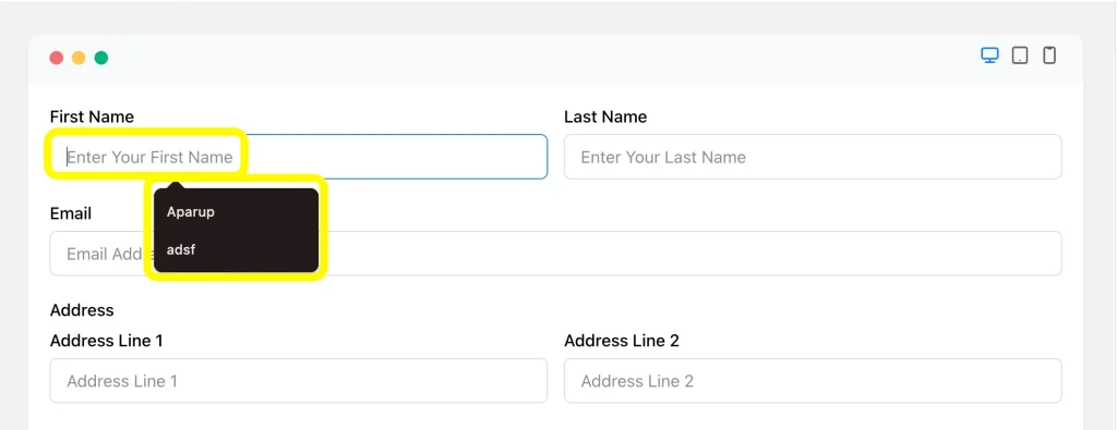 6. Help respondents with obvious autofill