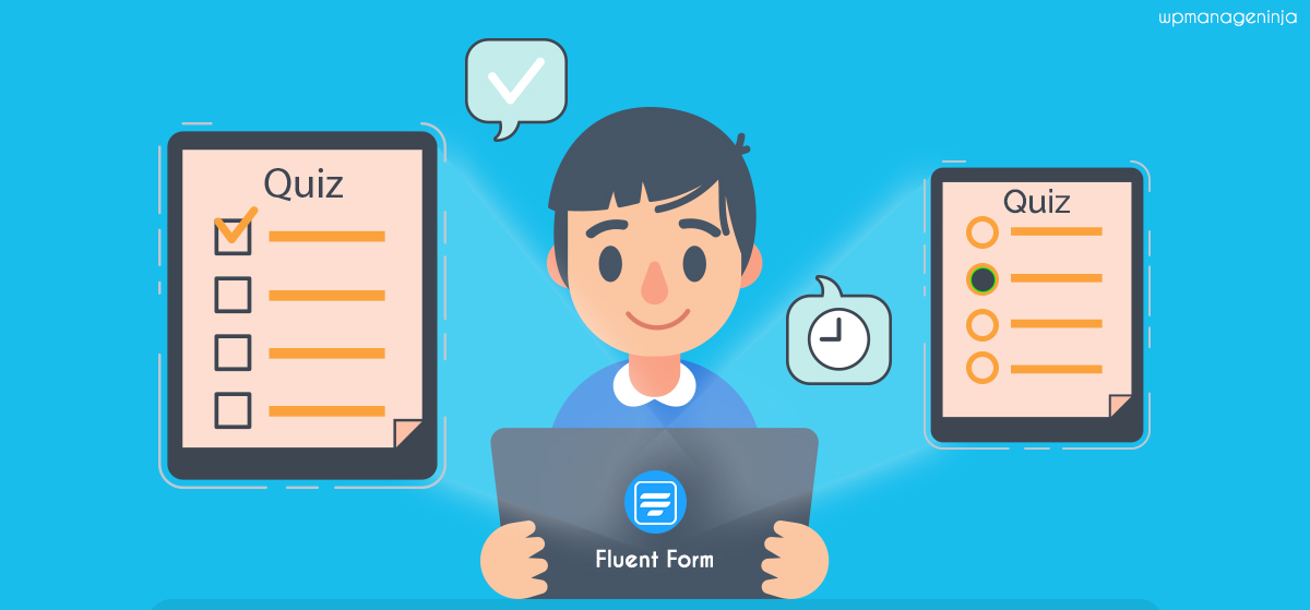 Use WordPress Form Builder Plugin to Easily Create A Quiz. 