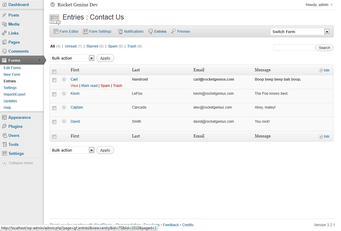 Gravity Forms VS WP Fluent Form best form plugins