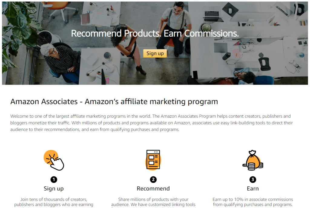 How to Become Amazon Affiliate - Application