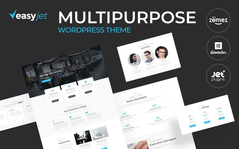 EasyJet - Multipurpose WordPress Theme