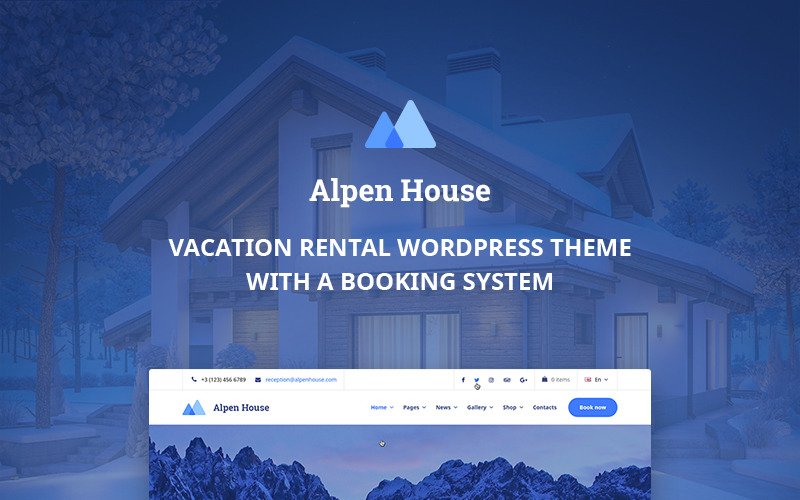 AlpenHouse - Vacation Rental WordPress Theme