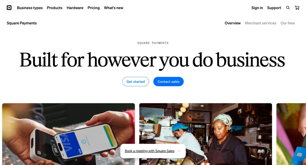 If you run a physical location as well as a WordPress store, Square gives you the cleanest bridge between the two. One system tracks inventory, sales, and customers across your website and your point-of-sale terminal.