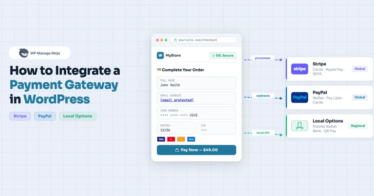 How to Integrate a Payment Gateway in WordPress (Stripe, PayPal + Local Options)