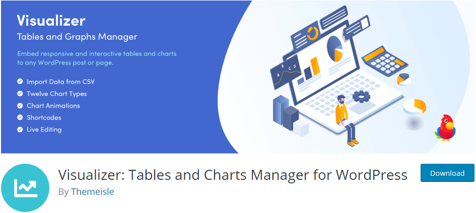 top 5 table plugins for charts and data tables