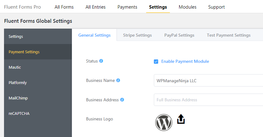 WordPress PayPal Integration