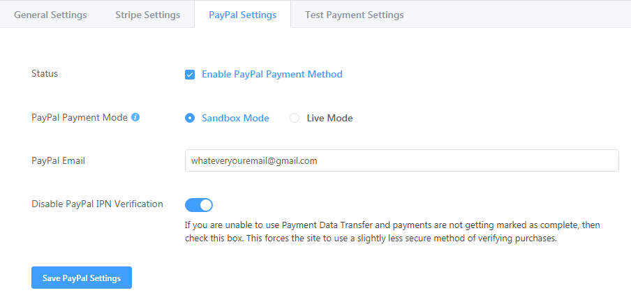 WordPress PayPal Integration with Fluent Forms