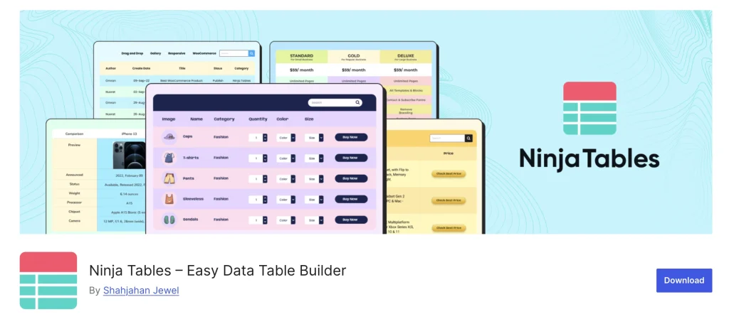 Ninja Tables is the most feature-complete TablePress alternative currently available.