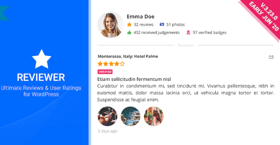 reviewer product review plugin for wordpress