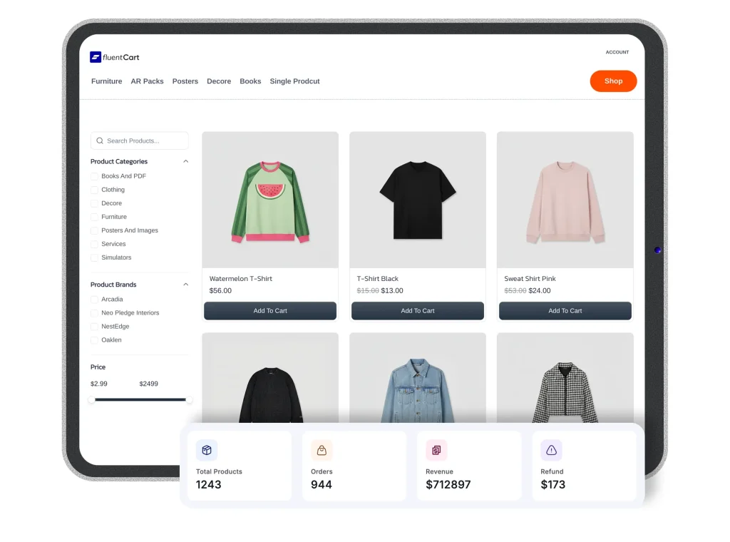 FluentCart - Best eCommerce Plugin for WordPress