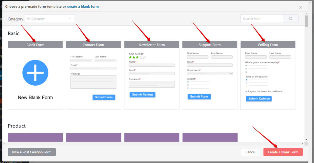 use Ninja Tables to add form entries in WordPress tables