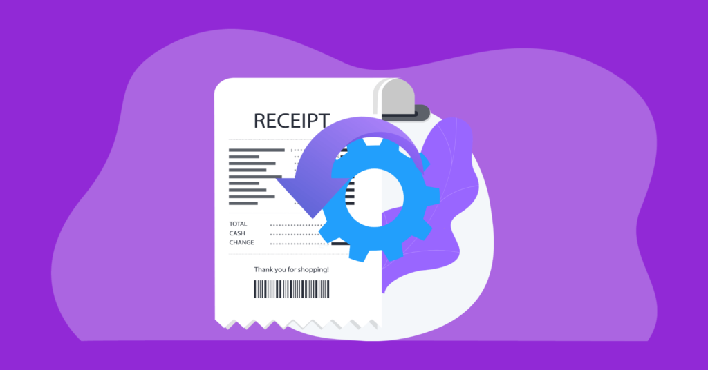 create online payment receipt, wordpress
