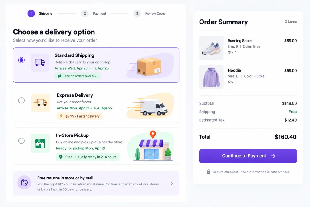 Online and offline fulfillment