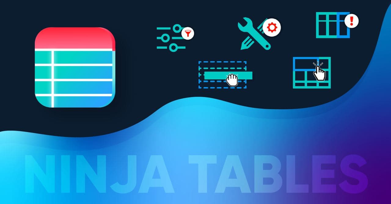 How to use Ninja Tables for WordPress tables