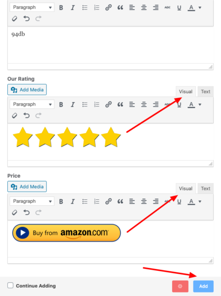 Create Amazon Product Comparison Table in WordPress using Ninja Table