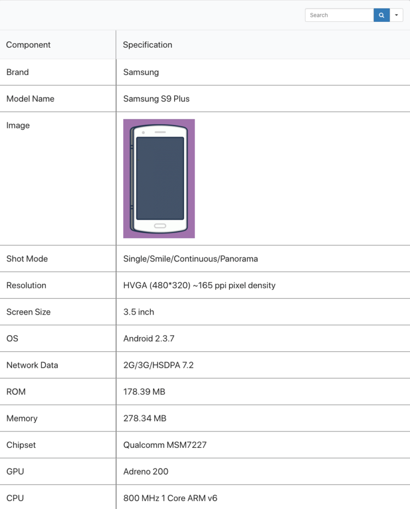 Create product Specification Table in WordPress using Ninja Tables