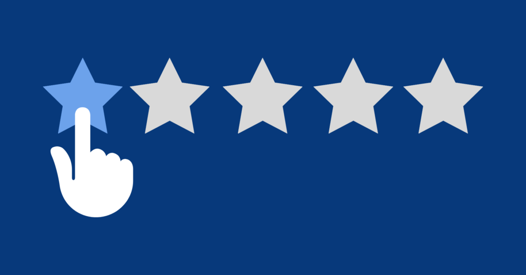 5-star online reviews