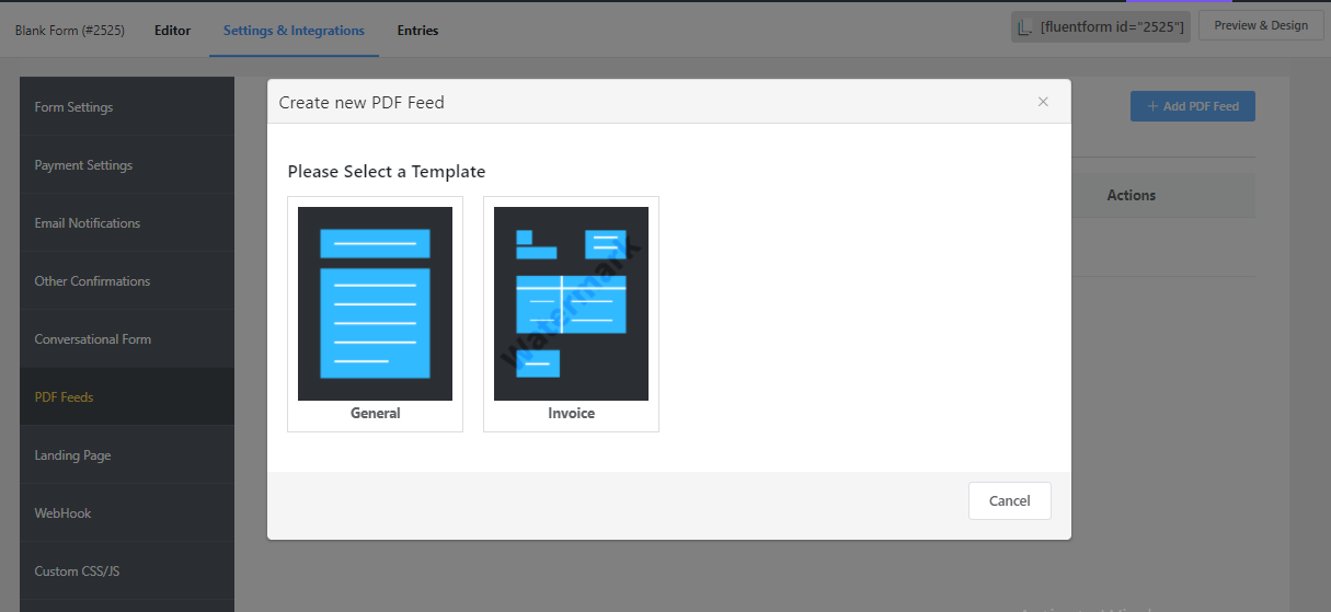 Fluent Forms PDF Module - WP Manage Ninja