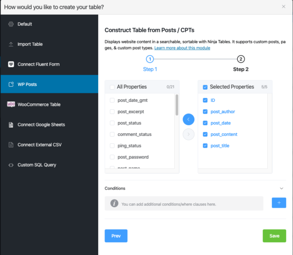 Shortcode / Computed Value or HTML in WP Posts Table WP Manage Ninja