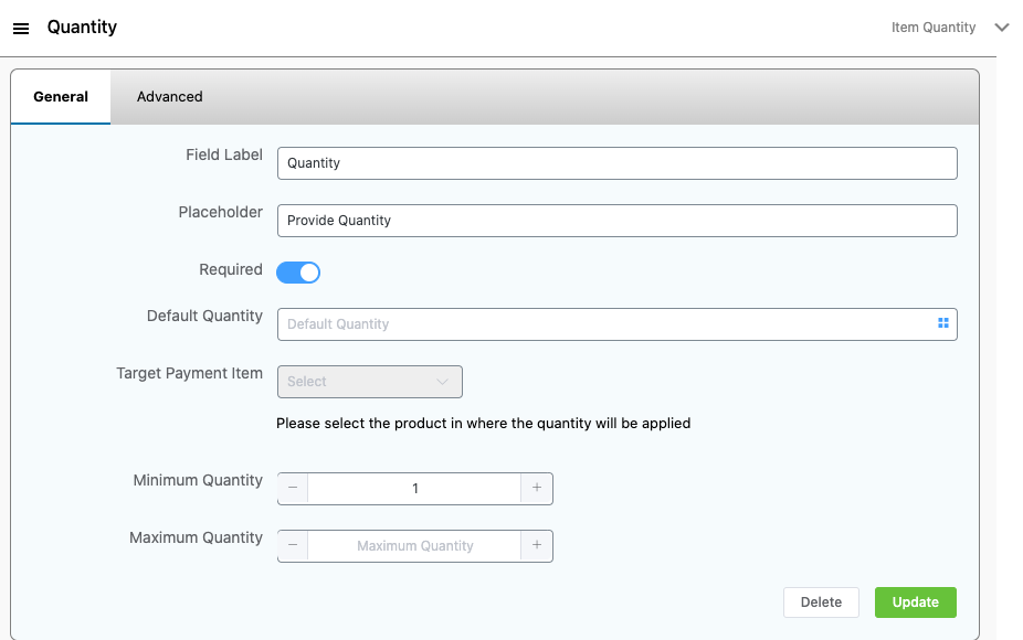 Form Product Fields- WPPayForm - WP Manage Ninja