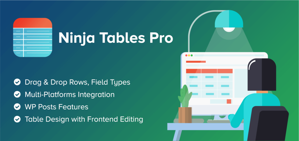 Ninja Tables Pro banner