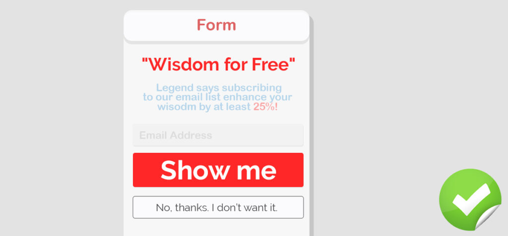 Subscription option can get you some leads