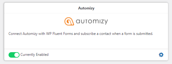 Automizy, integration, WordPress