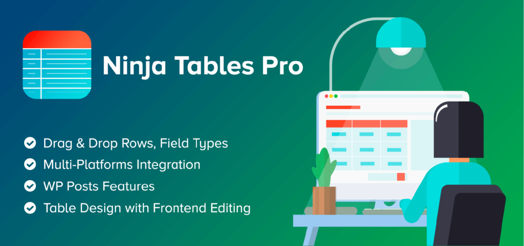 Ninja tables wpmanageninja