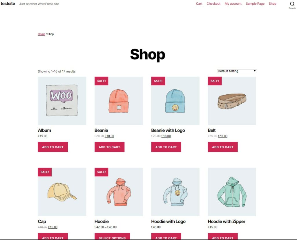 WooCommerce product table wpmanageninja