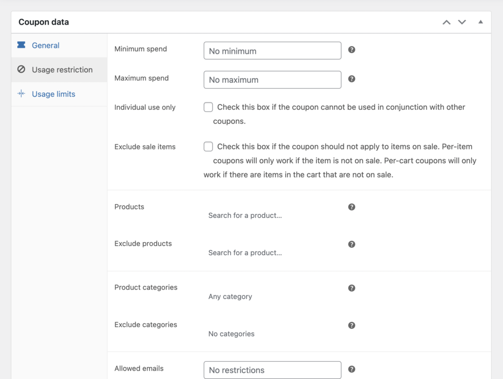 How to categorize coupons - WooCommerce