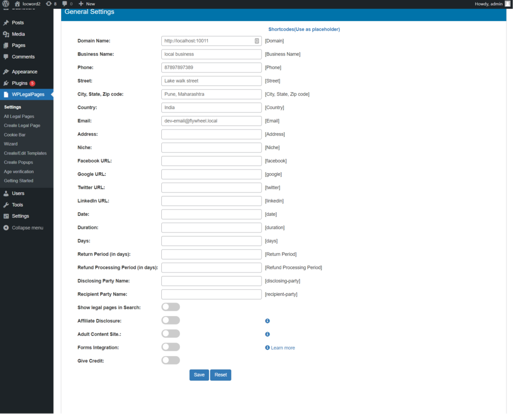 wordpress privacy policy plugin