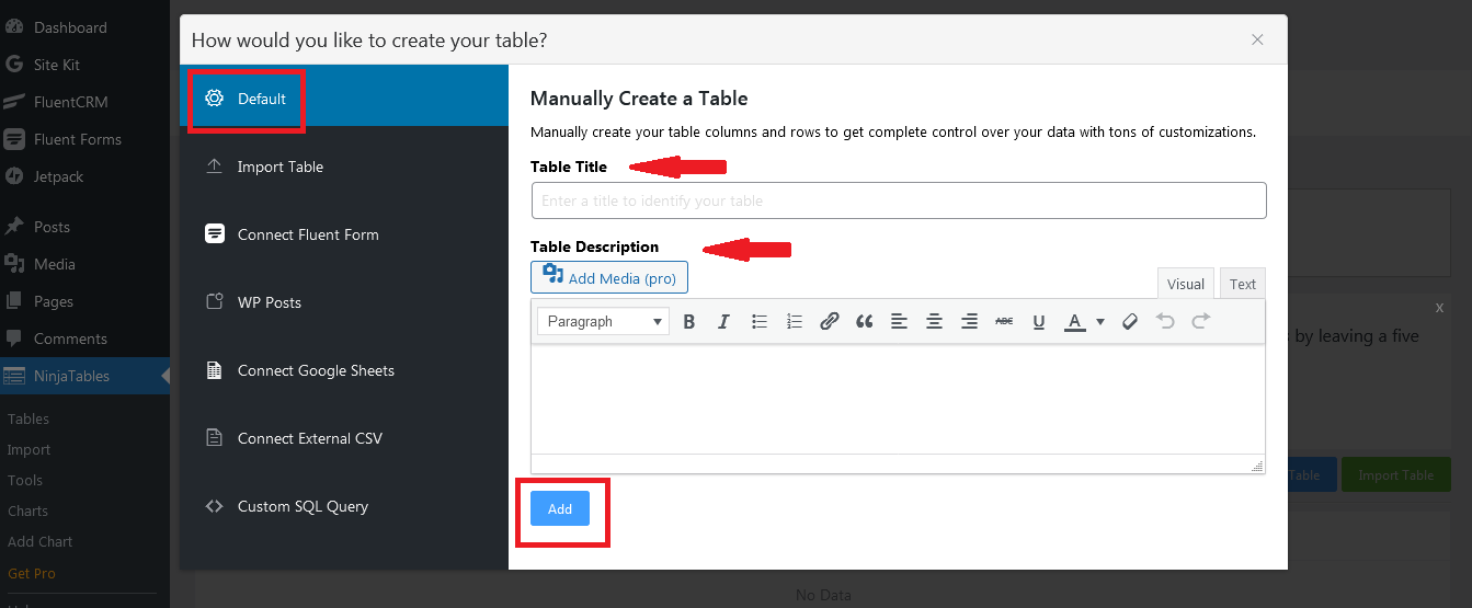 Beginner's Guide To a WordPress Table Builder Plugin | Ninja Tables