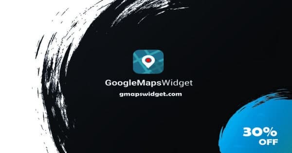 GoogleMaps Widget BFCM Deal