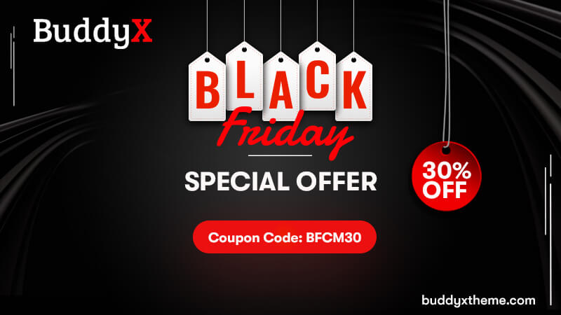 BuddyX Black Friday deal