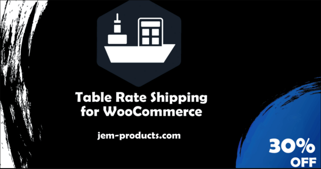 woocommerce-table-rate-shipping-pro BFCM Deal