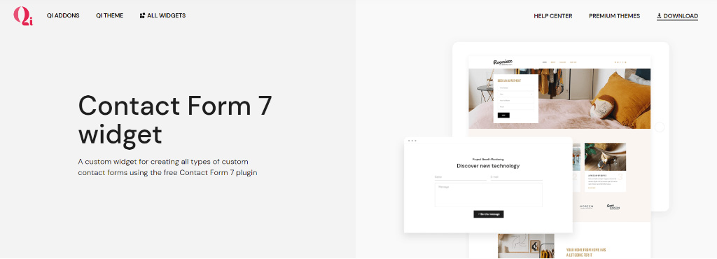QI Addons - Contact Form 7 Widget