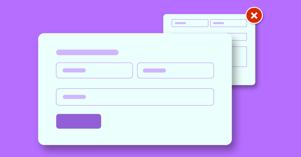 Don't hide your contact form