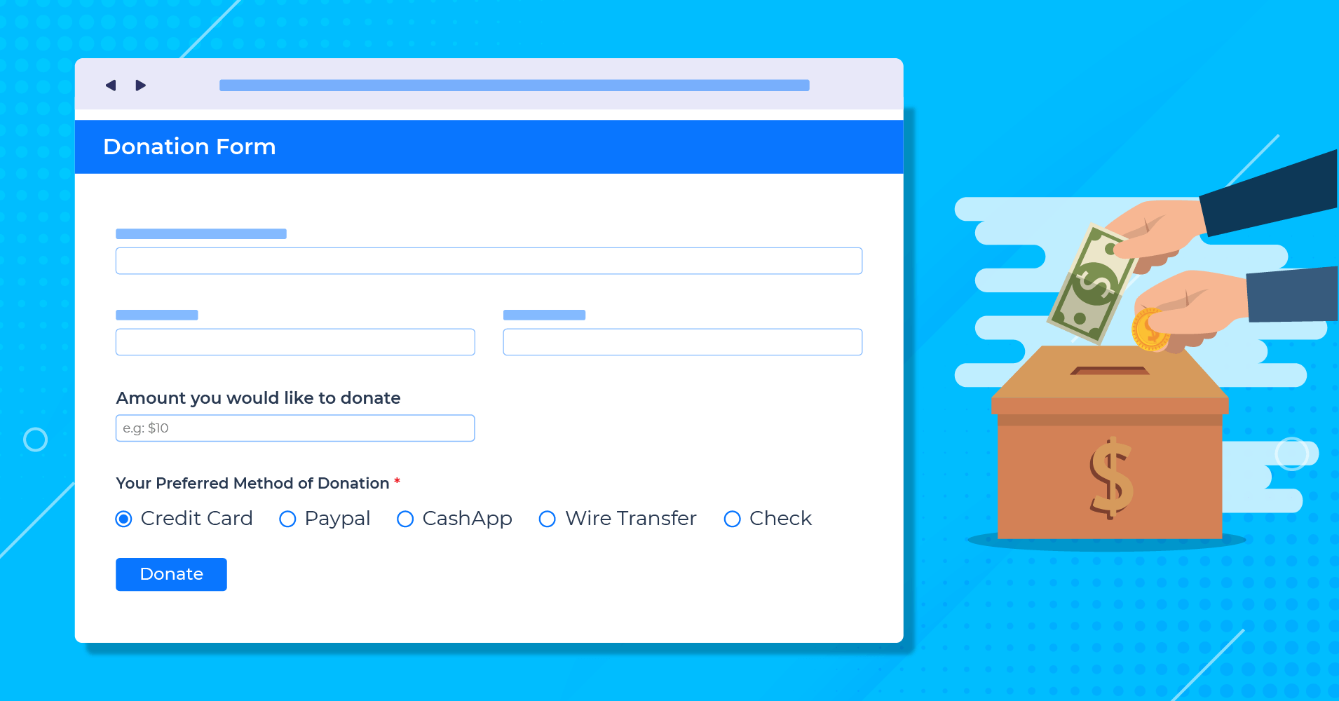 How To Create A Donation Form In WordPress WP Manage Ninja