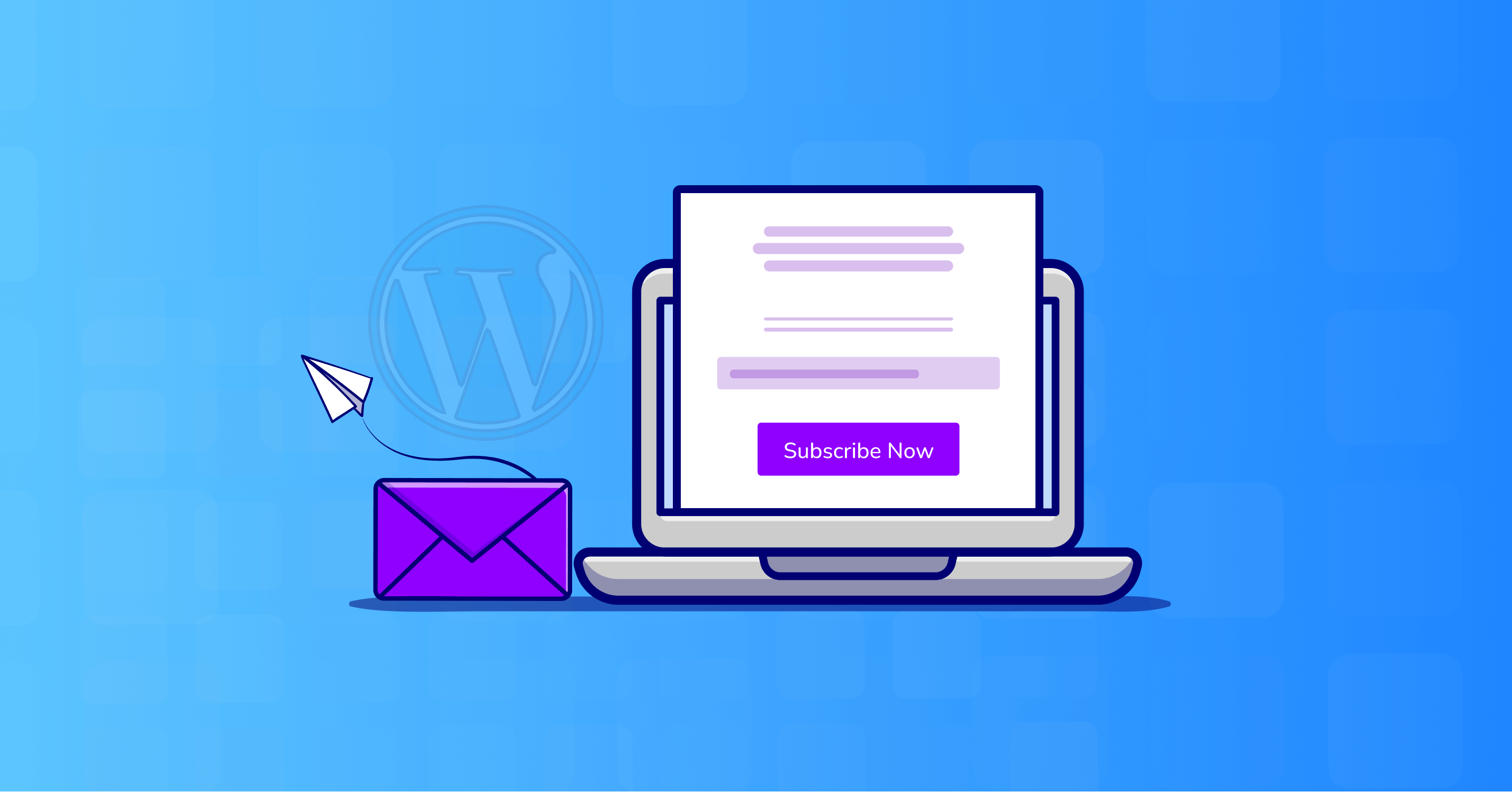 how to add email subscription to wordpress