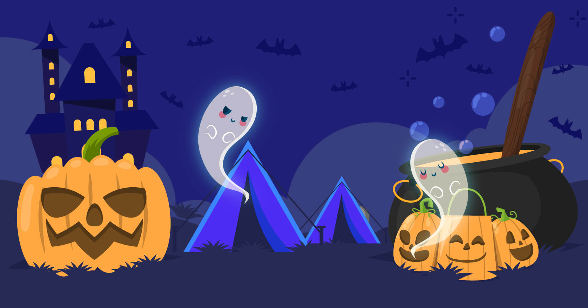 Halloween email campaign