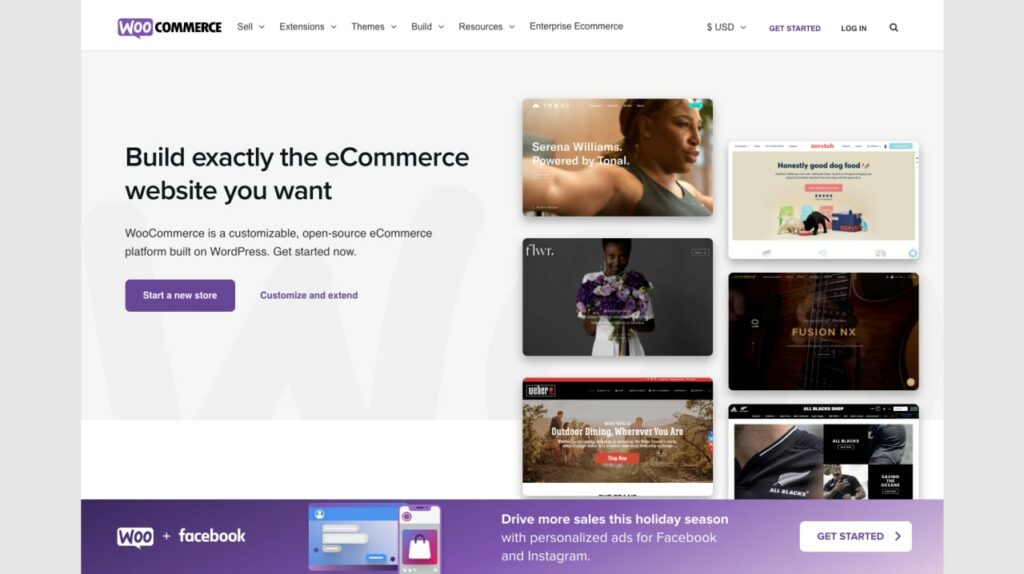 WooCommerce platform