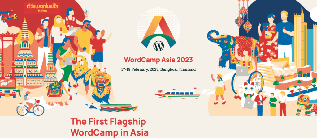 See you in Thailand - Meet your favorite WordPress ninjas in WordCamp Asia  2023