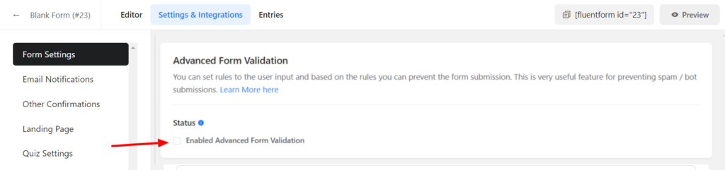 Advanced Form Validation in Fluent Forms - WP Manage Ninja