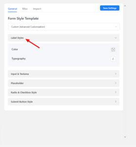 Official Form Styler of Fluent Forms - WP Manage Ninja