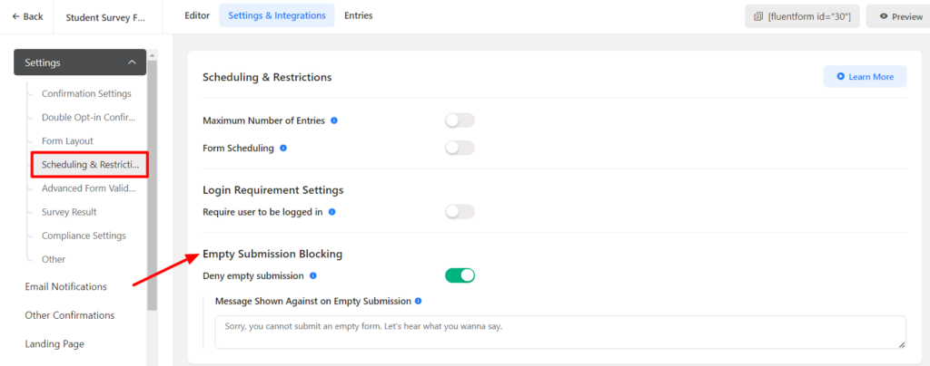 Spam Protection With Honeypot and Google reCAPTCHA in Fluent Forms - WP ...