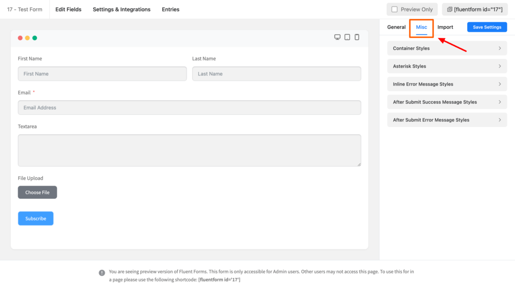 Official Form Styler of Fluent Forms - WP Manage Ninja