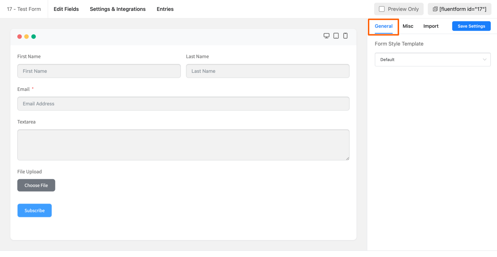Official Form Styler of Fluent Forms - WP Manage Ninja